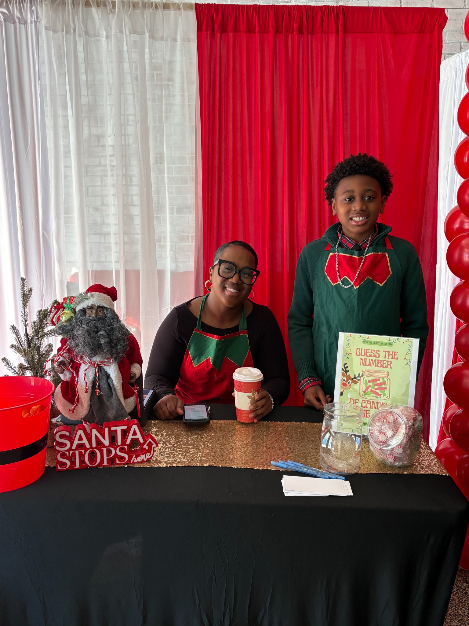 Breakfast with Santa hosts at K Space on Main