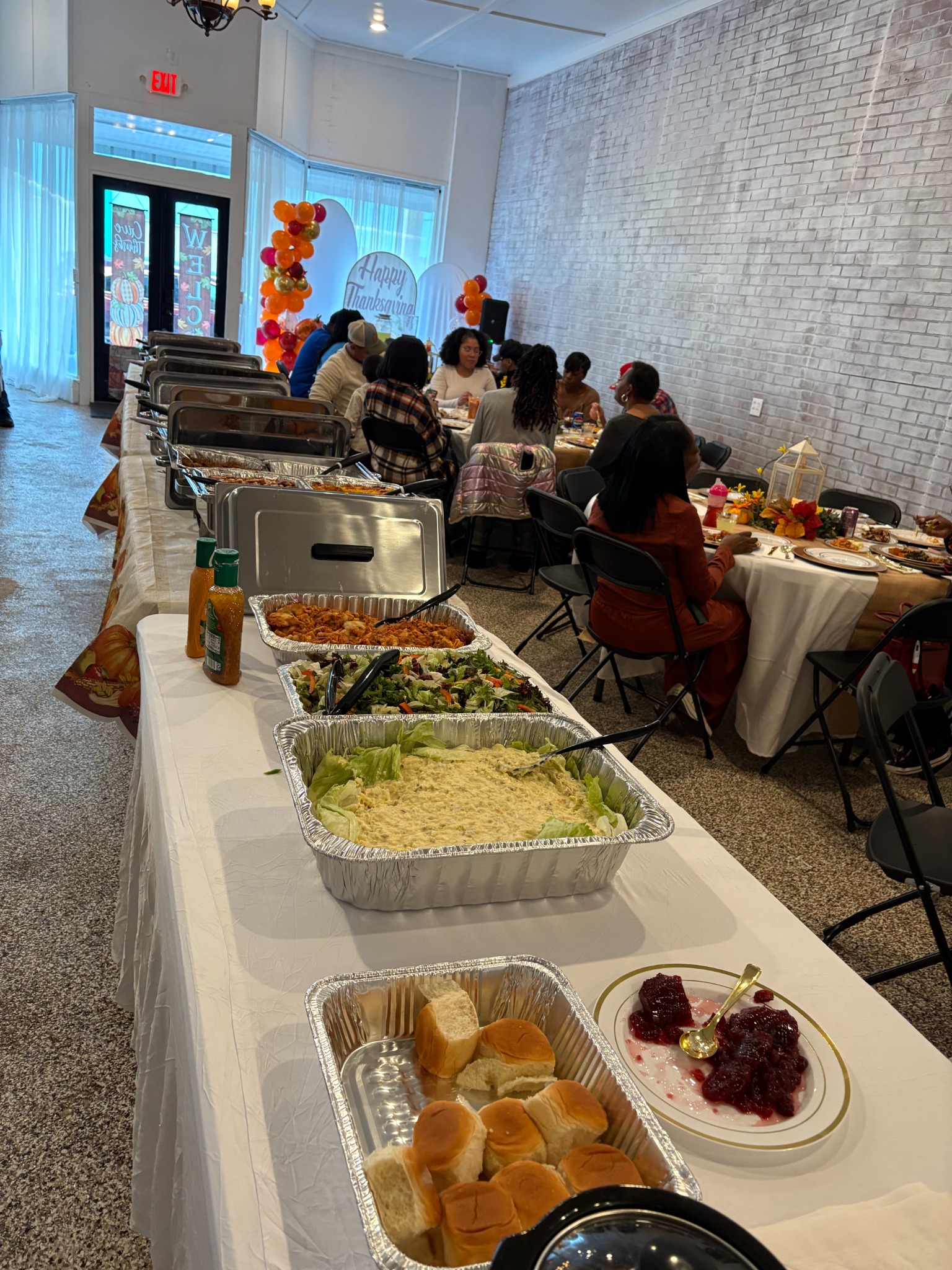 Thanksgiving community event at K Space on Main